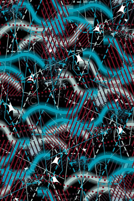 抽象印花华亿平台图片