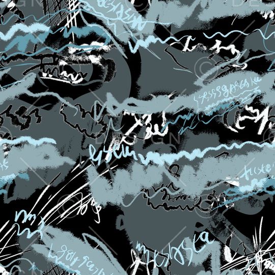 抽象印花华亿平台图片