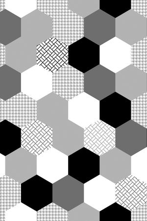 几何印花华亿平台图片