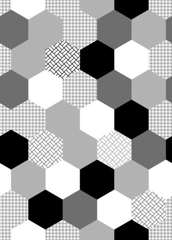 几何印花华亿平台图片