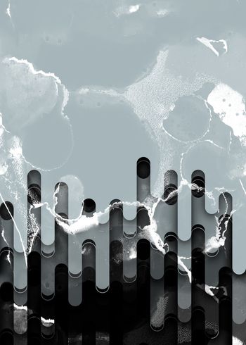 抽象印花华亿平台图片