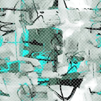 网格印花华亿平台图片