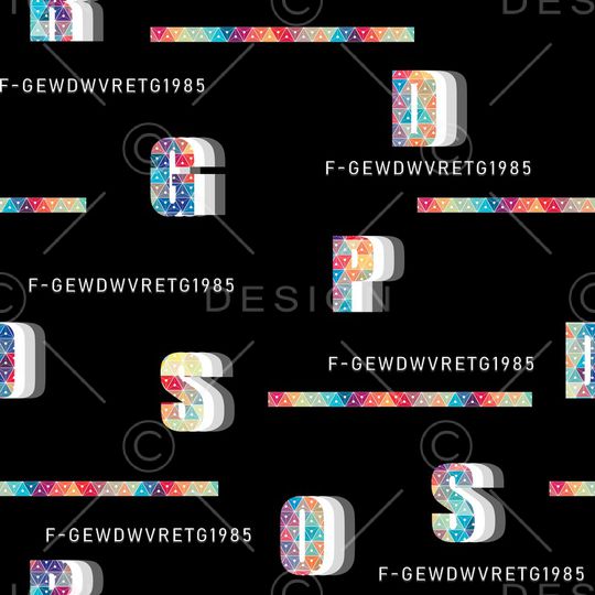 几何印花华亿平台图片