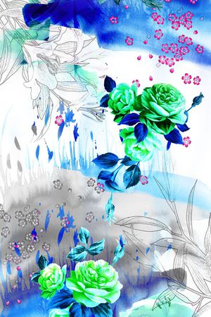 时尚定位印花华亿平台图片