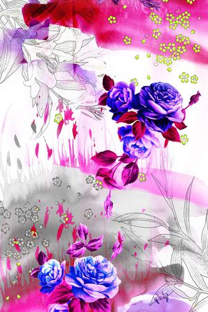 时尚定位印花华亿平台图片