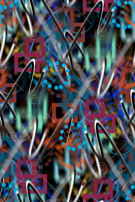 几何印花华亿平台图片