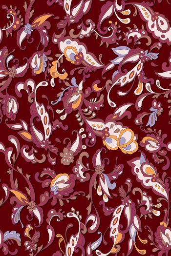 民族风印花华亿平台图片