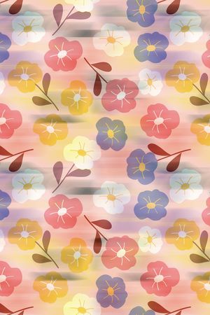 模糊底纹印花华亿平台图片