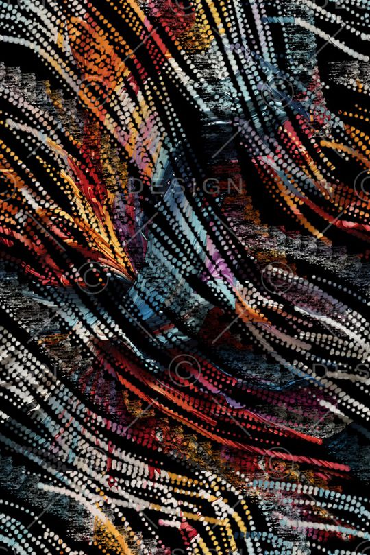 抽象印花华亿平台图片