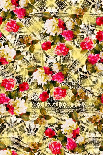 159533-AF033民族花卉