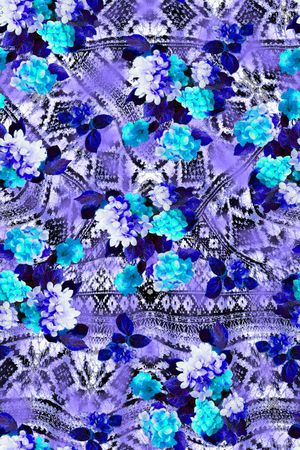 爆款散花印花华亿平台图片