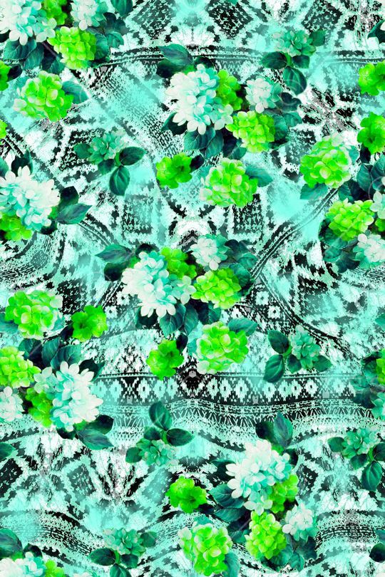 爆款散花印花华亿平台图片