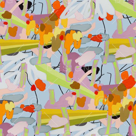 抽象印花华亿平台图片