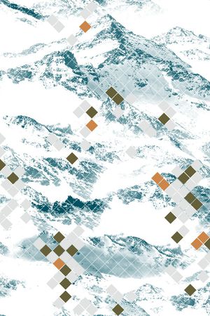 雪山印花华亿平台图片