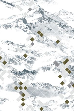 雪山印花华亿平台图片