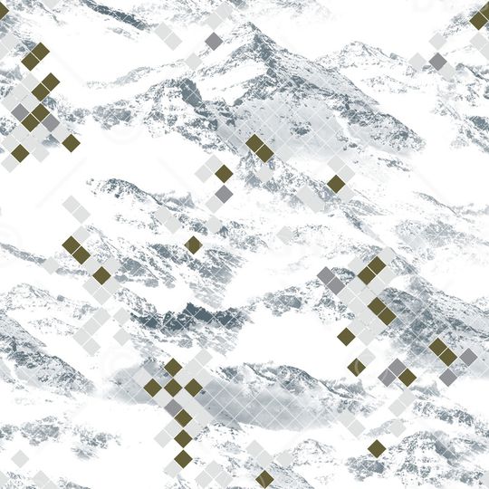 雪山印花华亿平台图片