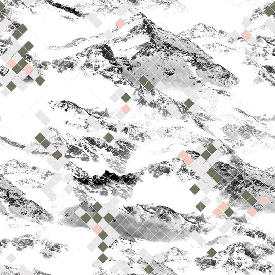 雪山印花华亿平台图片