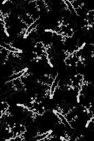 树枝印花华亿平台图片