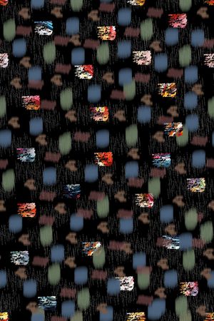 晕染肌理印花华亿平台图片