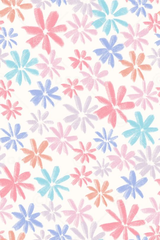 清爽底花卉印花华亿平台图片