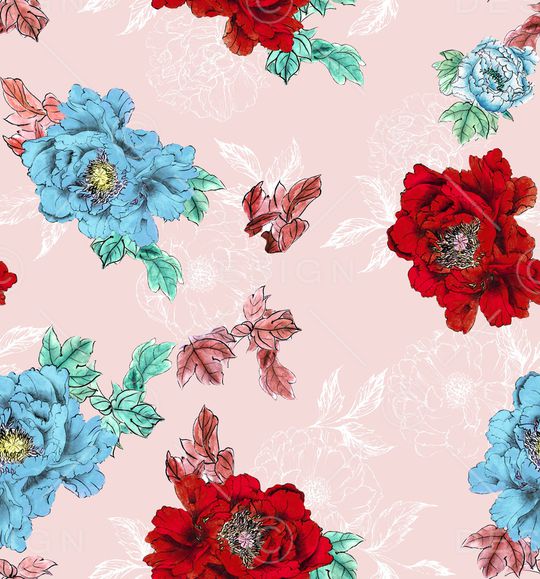 中国风印花华亿平台图片