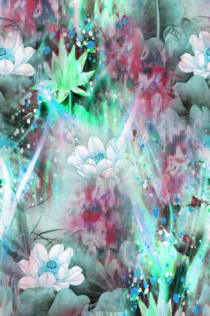 时尚定位印花华亿平台图片