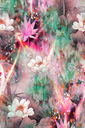 时尚定位印花华亿平台图片