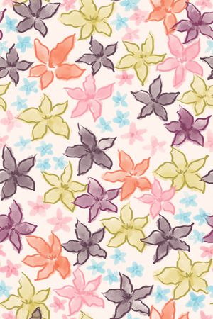 小清新印花华亿平台图片