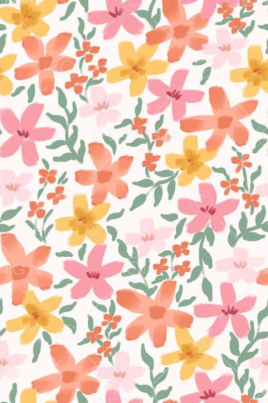 小清新印花华亿平台图片