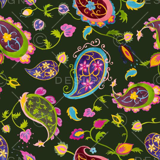 水彩印花华亿平台图片