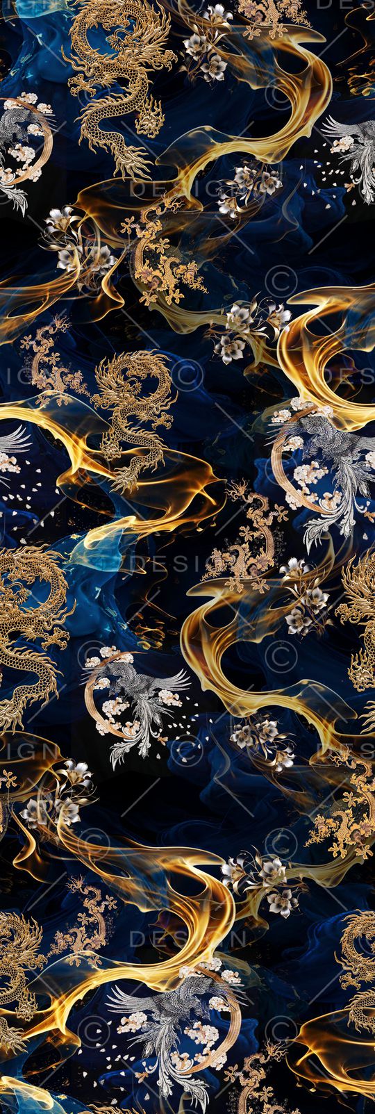 中国风印花华亿平台图片