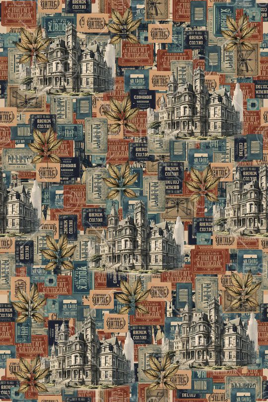 建筑印花华亿平台图片