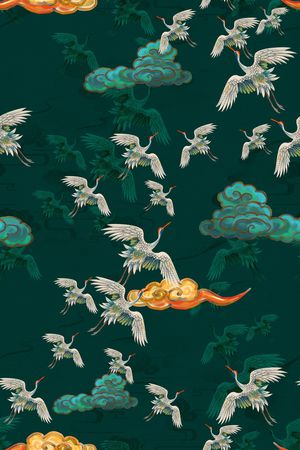 旗袍印花华亿平台图片