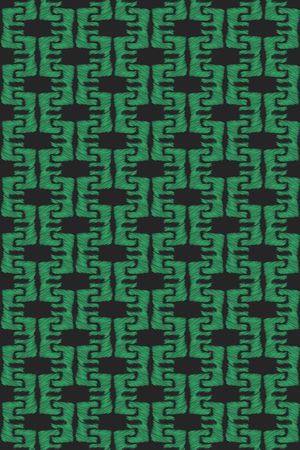 绿色印花华亿平台图片