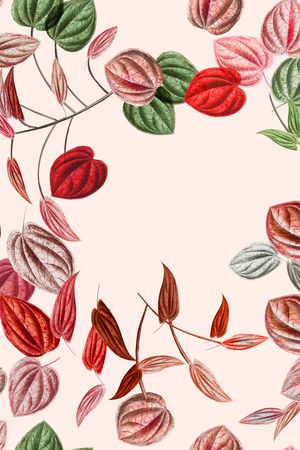 绿植树叶印花华亿平台图片