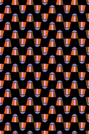 几何印花华亿平台图片