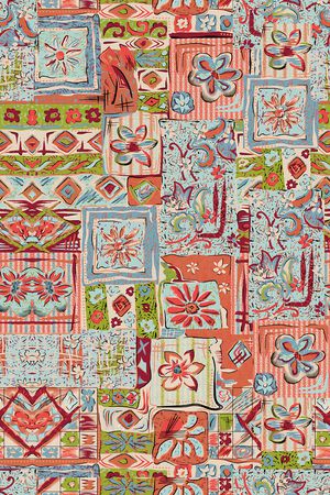 民族风印花华亿平台图片