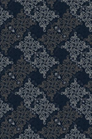 古典花纹印花华亿平台图片