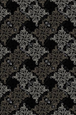 古典花纹印花华亿平台图片