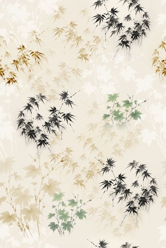 中国风印花华亿平台图片