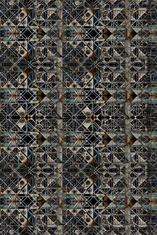 几何印花华亿平台图片