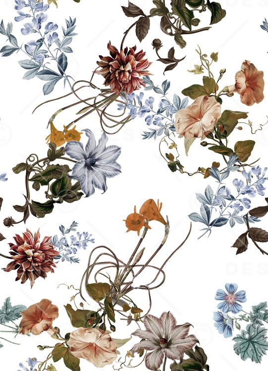 复古印花华亿平台图片