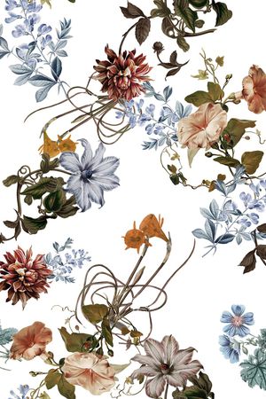 复古印花华亿平台图片