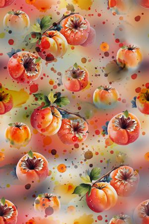 水彩印花华亿平台图片