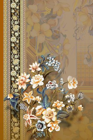 旗袍印花华亿平台图片