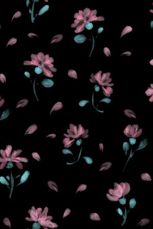 小碎花印花华亿平台图片