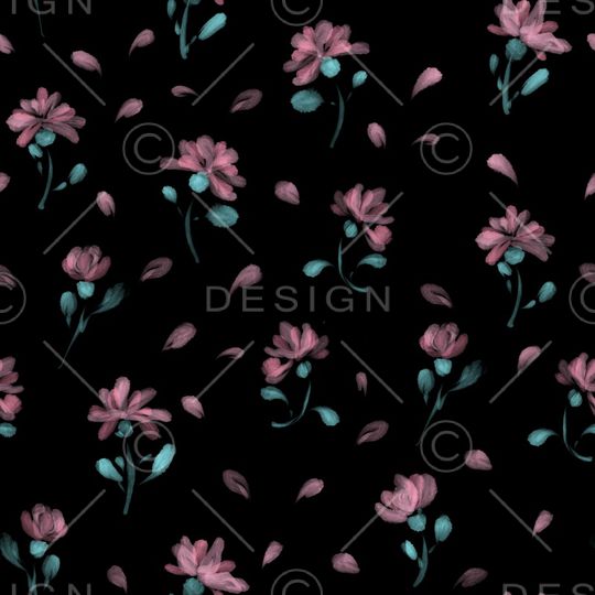 小碎花印花华亿平台图片