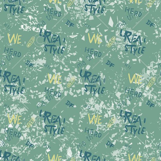 碎片印花华亿平台图片