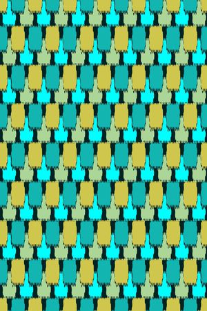 锯齿印花华亿平台图片