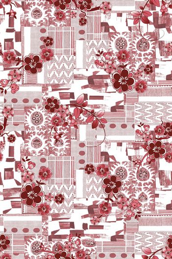 民族风印花华亿平台图片